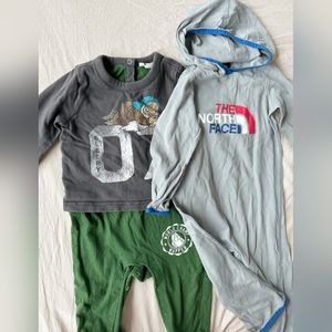 The north face/gap baby one piece bundle